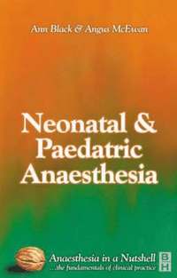 bokomslag Paediatric and Neonatal Anaesthesia