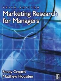 bokomslag Marketing Research for Managers