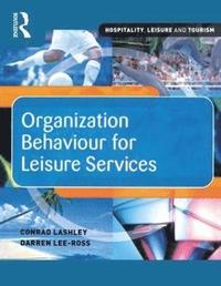 bokomslag Organization Behaviour for Leisure Services