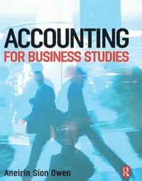 bokomslag Accounting for Business Studies