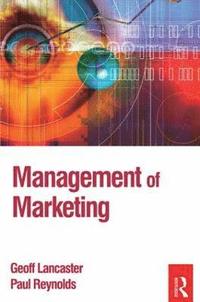 bokomslag Management of Marketing
