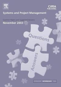 bokomslag Systems and Project Management November 2003