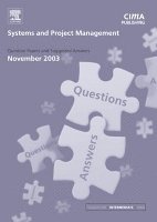 CIMA - Systems and Project Management November 2003, Häftad