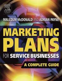 bokomslag Marketing Plans for Service Businesses
