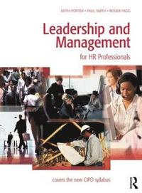 bokomslag Leadership and Management for HR Professionals