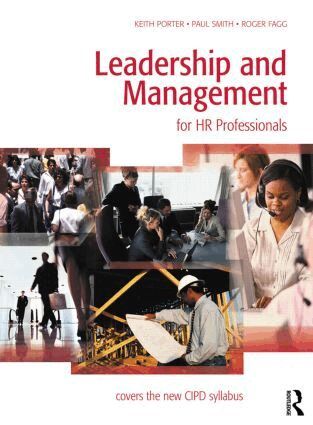 Keith Porter, Paul Smith, Roger Fagg - Leadership and Management for HR Professionals, Häftad
