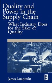 bokomslag Quality and Power in the Supply Chain