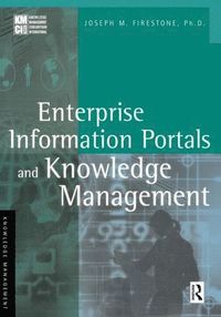 bokomslag Enterprise Information Portals and Knowledge Management