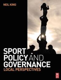 bokomslag Sport Policy and Governance