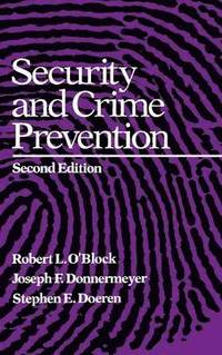 bokomslag Security and Crime Prevention