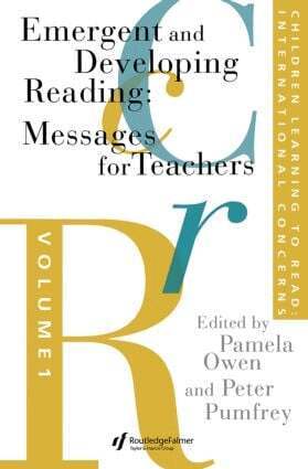 Peter Pumfrey, Pamela Owen - Children Learning To Read: International Concerns, Häftad