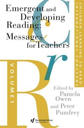 Peter Pumfrey, Pamela Owen - Children Learning To Read: International Concerns, Häftad