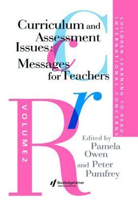 Pamela Owen - Children Learning To Read: International Concerns, Inbunden
