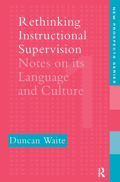 bokomslag Rethinking Instructional Supervision