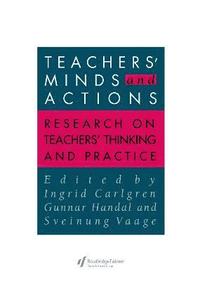 bokomslag Teachers' Minds And Actions