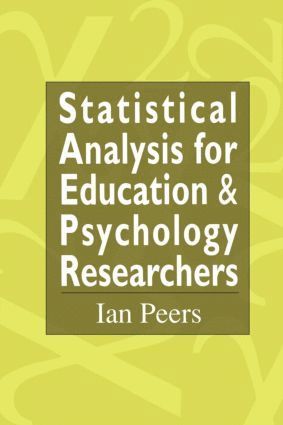 bokomslag Statistical Analysis for Education and Psychology Researchers