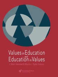 bokomslag Values in Education and Education in Values