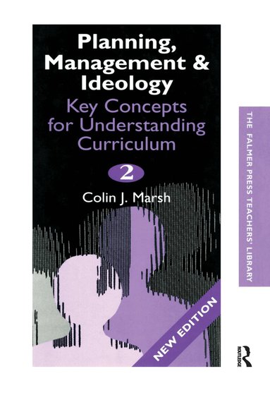 Colin J. Marsh - Key Concepts for Understanding the Curriculum, Inbunden