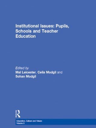 Mal Leicester, Sohan Modgil - Institutional Issues, Inbunden