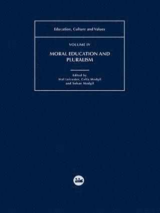 bokomslag Moral Education and Pluralism