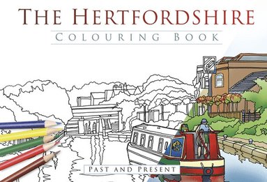bokomslag The Hertfordshire Colouring Book: Past and Present