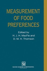 bokomslag Measurement of Food Preferences (C & H)