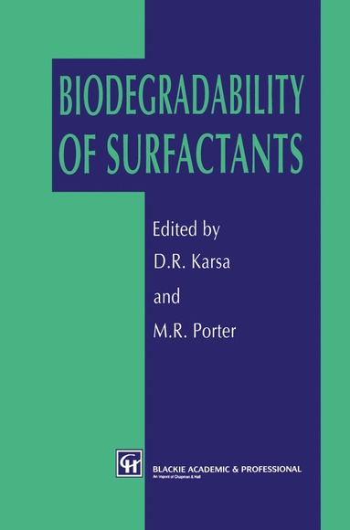 bokomslag Biodegradability of Surfactants