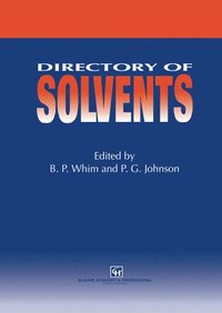 bokomslag Directory of Solvents