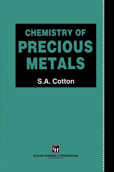 bokomslag Chemistry of Precious Metals
