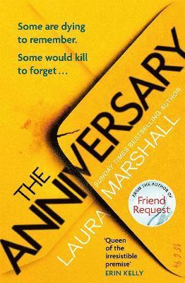 Laura Marshall - The Anniversary, Inbunden