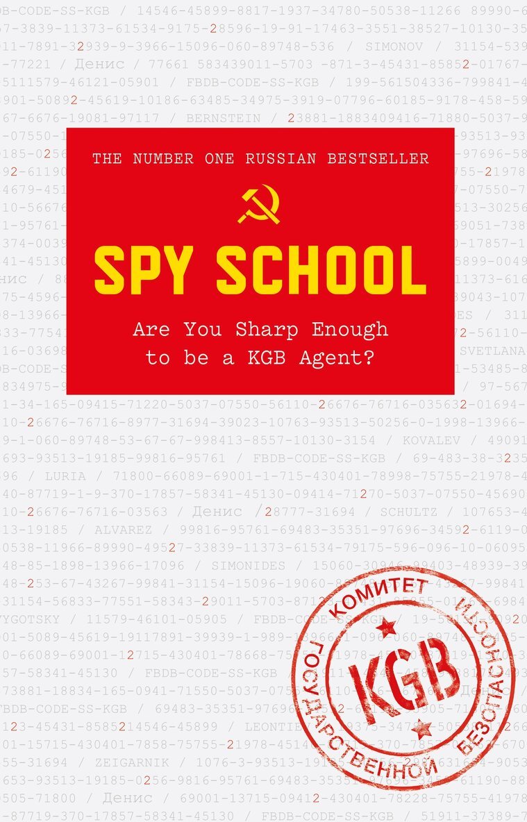 Denis Bukin - Spy School, Inbunden