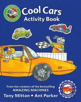 bokomslag Amazing Machines Cool Cars Sticker Activity Book