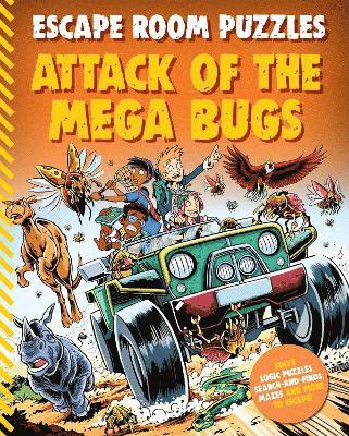 bokomslag Escape Room Puzzles: Attack of the Mega Bugs