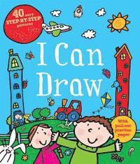bokomslag I Can Draw: With 40 Easy Step-By-Step Pictures