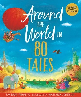 Saviour Pirotta - Around the World in 80 Tales, Häftad