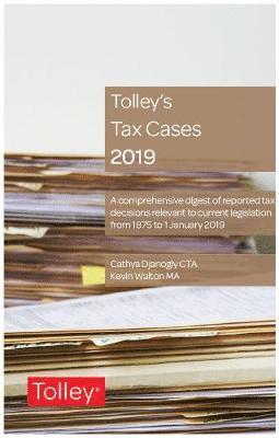 Cathya Djanogly - Tolley's Tax Cases 2019, Häftad. Tillgänglighet: Lägg i varukorg