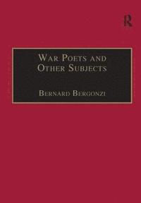 bokomslag War Poets and Other Subjects