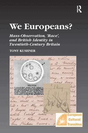 Tony Kushner - We Europeans?, Inbunden