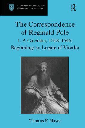 Thomas F. Mayer - Correspondence of Reginald Pole, Inbunden
