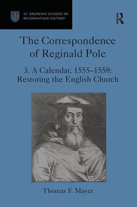 Thomas F. Mayer - Correspondence of Reginald Pole, Inbunden