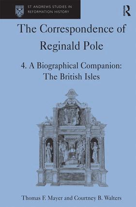 Thomas F. Mayer - Correspondence of Reginald Pole, Inbunden