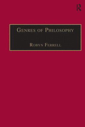 bokomslag Genres of Philosophy