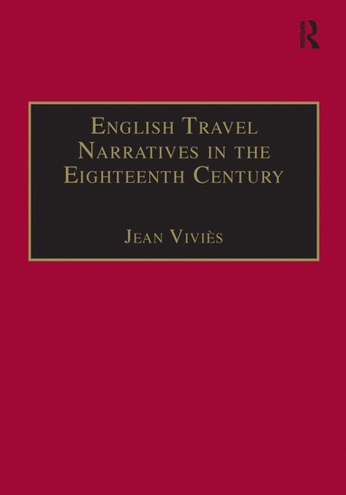 bokomslag English Travel Narratives in the Eighteenth Century