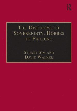 Discourse of Sovereignty, Hobbes to Fielding