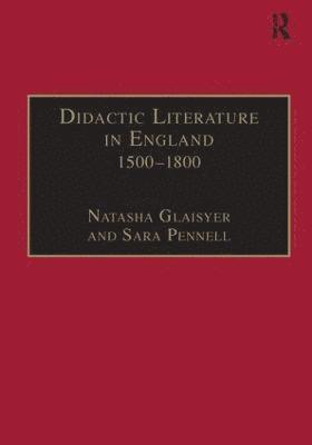 Didactic Literature in England 15001800 1