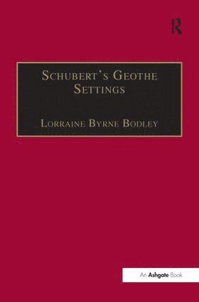 bokomslag Schubert's Goethe Settings