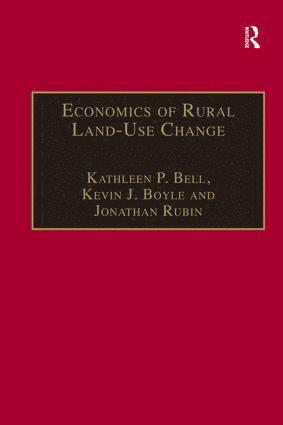 bokomslag Economics of Rural Land-Use Change