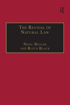 Nigel Biggar, Rufus Black - Revival of Natural Law, Inbunden