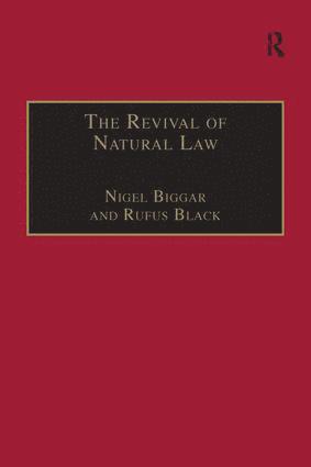 Nigel Biggar, Rufus Black - Revival of Natural Law, Inbunden