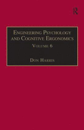 Don Harris - Engineering Psychology and Cognitive Ergonomics, Inbunden